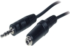 Audiokabel, 3,5 mm Klinkenstecker - Klinkenkupplung, 1,5 m (22220338)