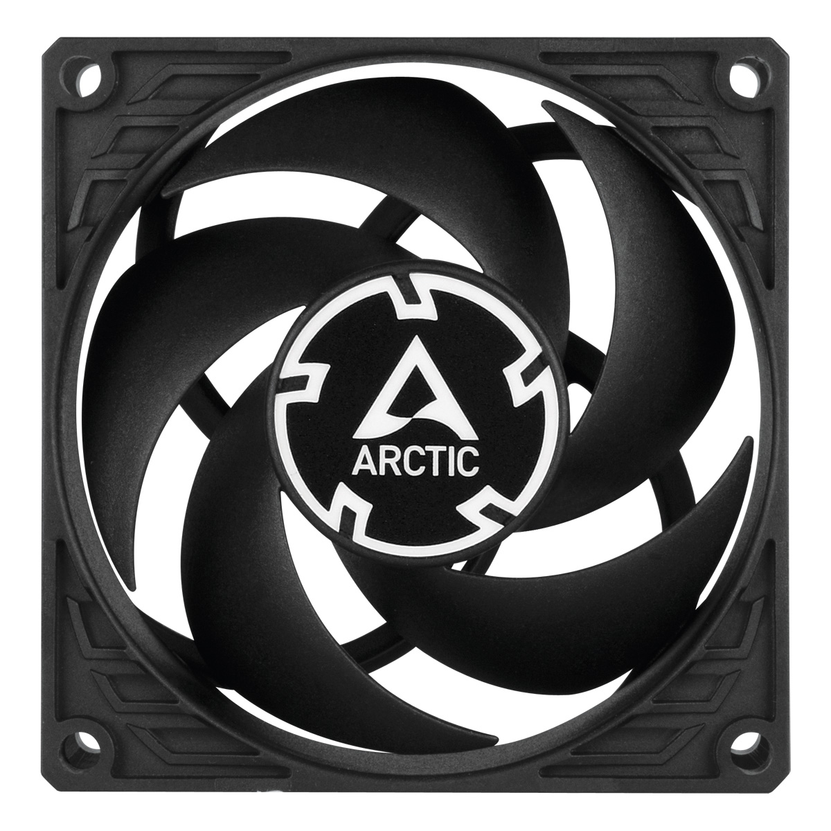 Arctic P8 PWM PST 80 mm Gehäuselüfter 5er-Pack Schwarz