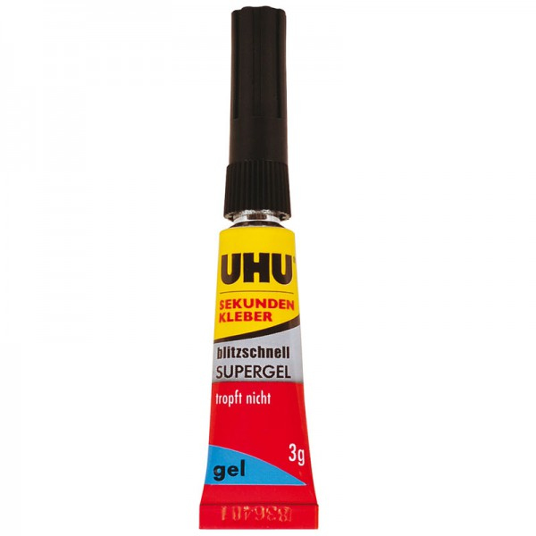 UHU SEKUNDENKLEBER SUPERGEL 3 g