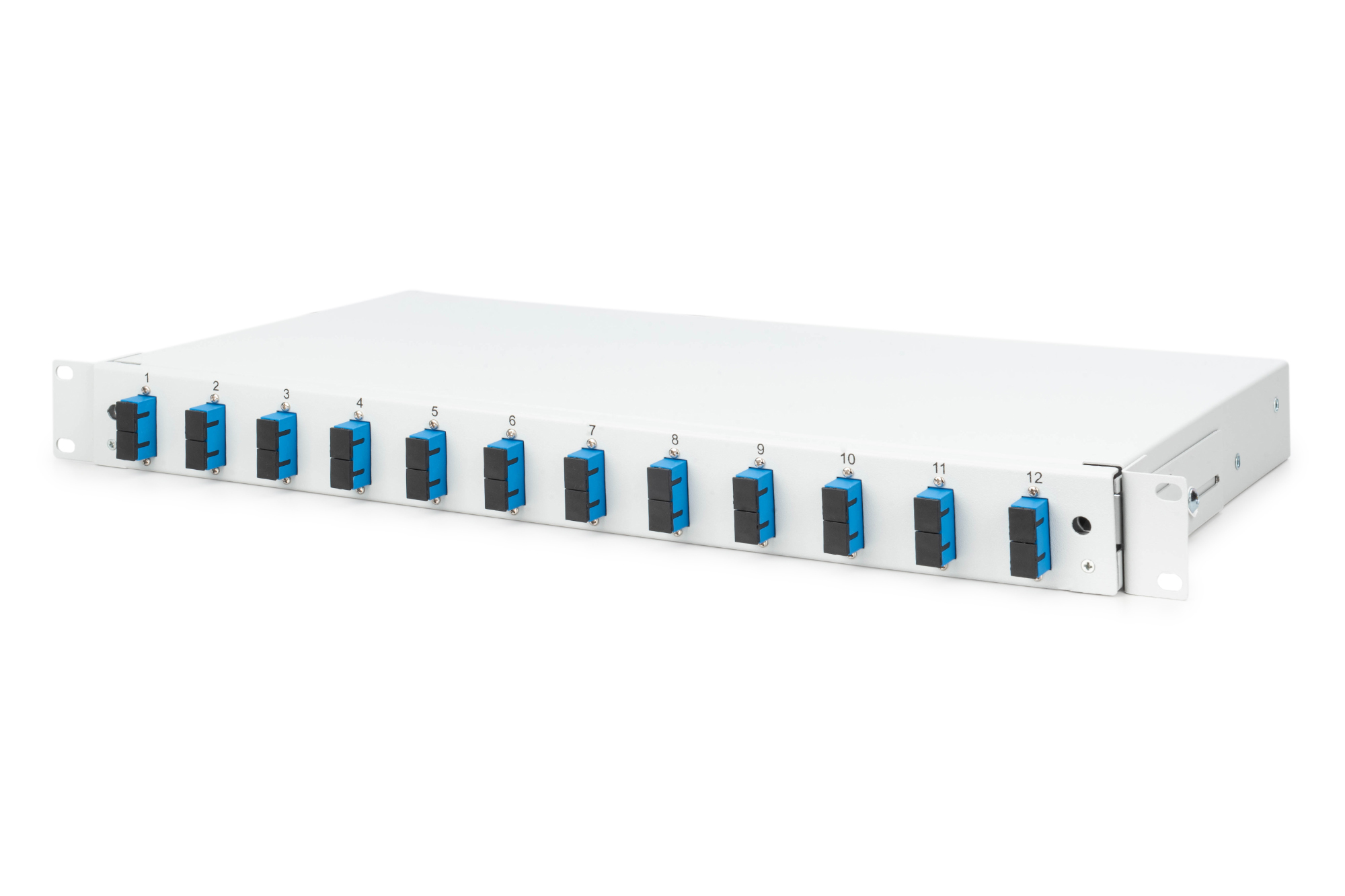 Digitus Professional DN-96321/9 LWL-Spleißbox 1HE 12x SC Duplex OS2 Grau