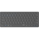 Rapoo E9600M Tastatur RF Wireless + Bluetooth QWERTY Deutsch Grau (00217359)