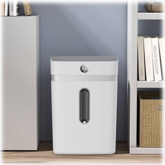 HP OneShred 12CC Aktenvernichter Partikelschnitt P-4 12 Blatt Weiß