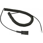 Plusonic Zubehör Kabel für Plantronics QD-RJ9, Yealink, Snom (nicht Snom300) (100-002-PA)