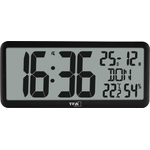 TFA 60.4525.01 schwarz Digitale Funkuhr mit Raumklima (60.4525.01)