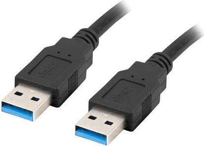 Lanberg CA-USBA-30CU-0010-BK USB Kabel 1 m USB 3.2 Gen 1 (3.1 Gen 1) Schwarz (CA-USBA-30CU-0010-BK)