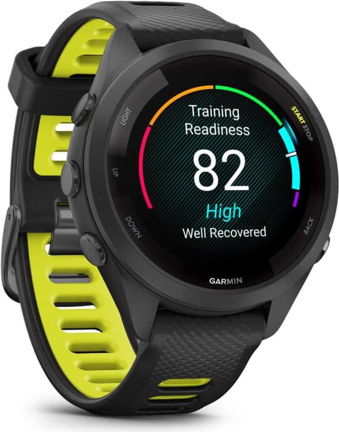 Garmin Forerunner 265S Smartwatch 1.1" AMOLED 42 mm Schwarz Grau