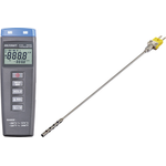 VOLTCRAFT K102 + TP 201 Temperatur-Messgerät -200 bis +1370 °C Fühler-Typ K