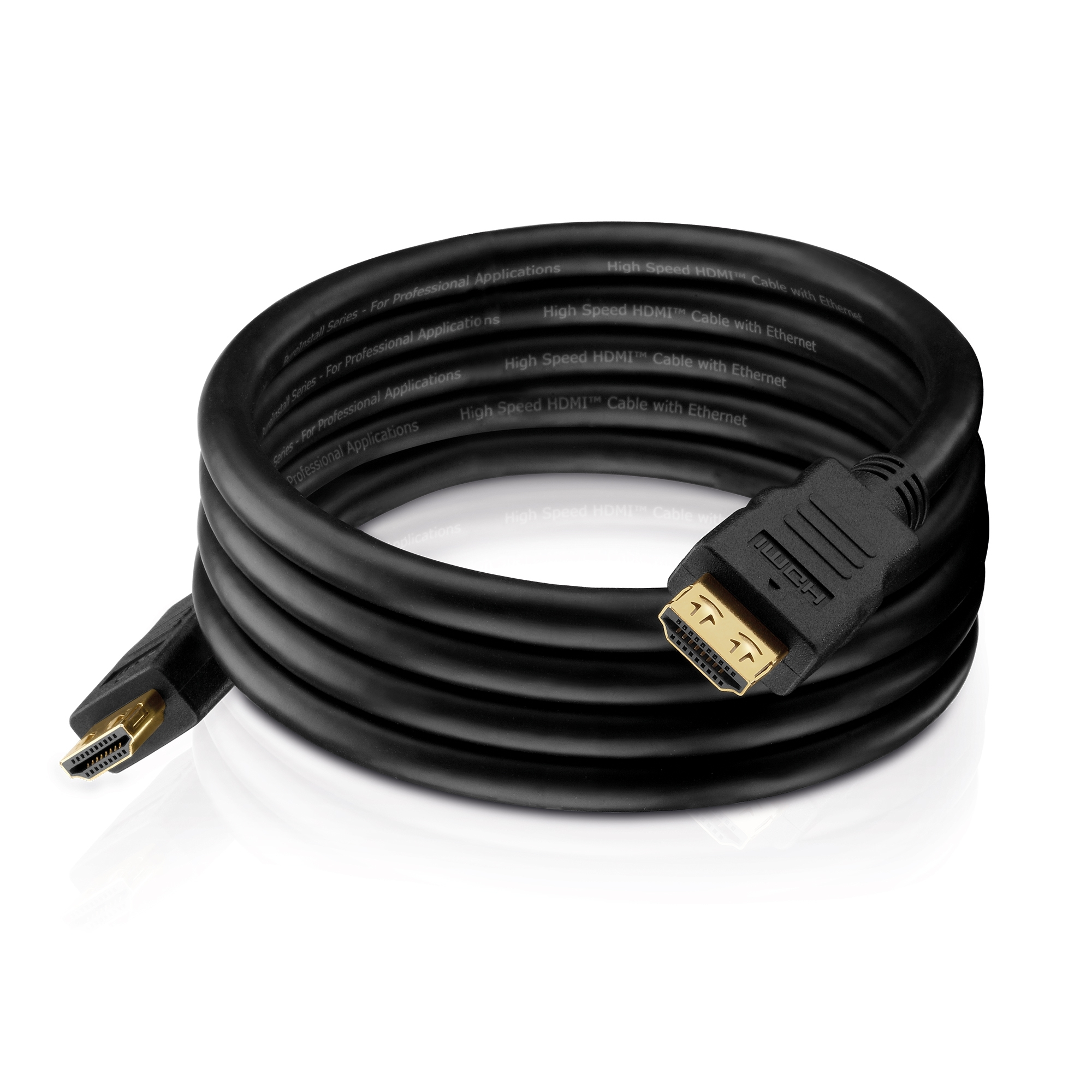 PureLink PureInstall PI1000 7,5 m HDMI-Kabel mit Ethernet Schwarz