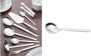 Esmeyer Sahnelöffel BETTINA, Länge: 162 mm aus Chrom-Edelstahl 18/10, spülmaschinengeeignet, - 1 Stück (250-022)