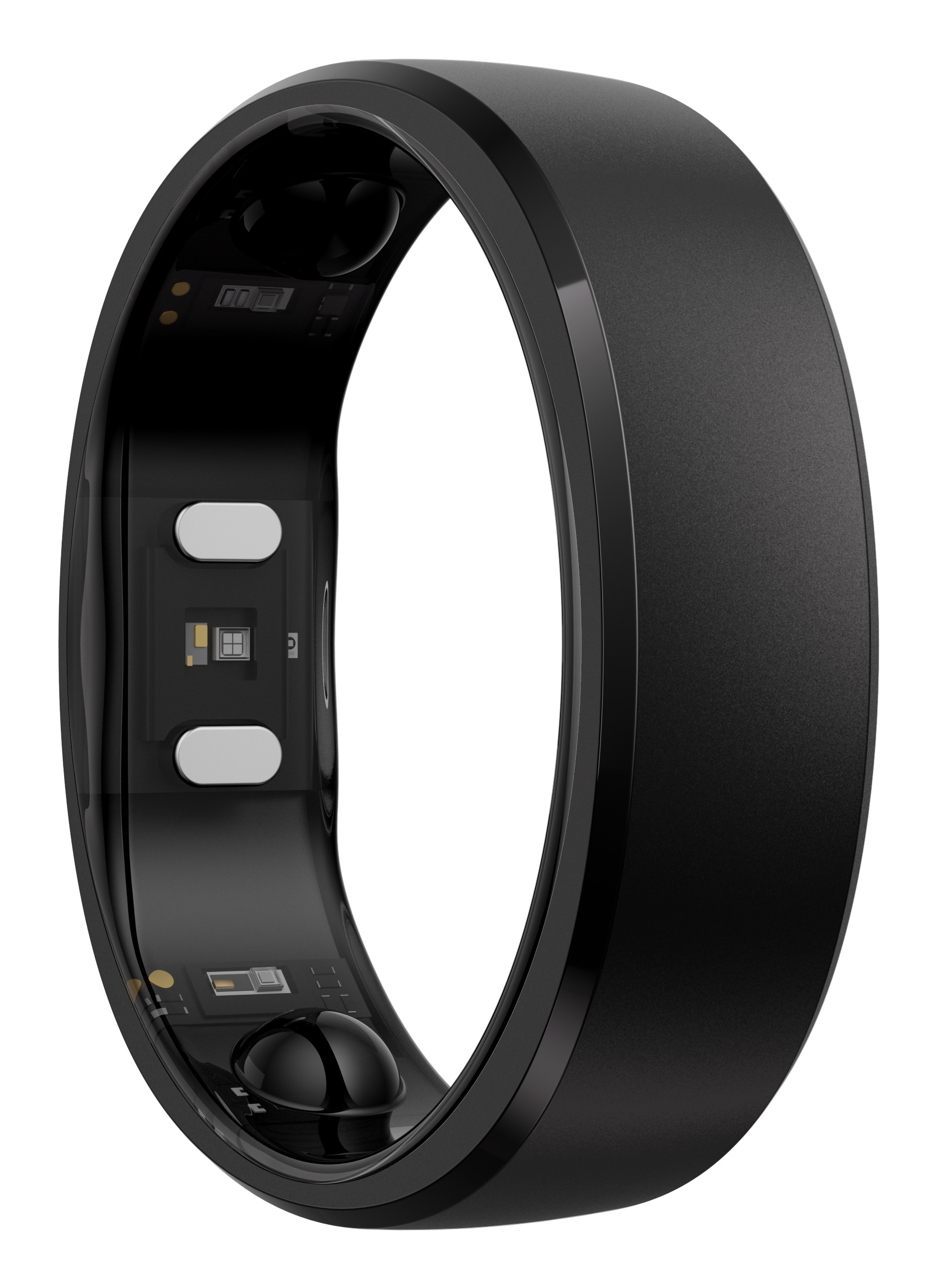 RingConn Smart Ring Gen 2 Aktivitäts-Tracker Größe 12 Schwarz