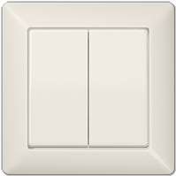 Jung AS590-5 Lichtschalter Elfenbein Duroplast (AS590-5)