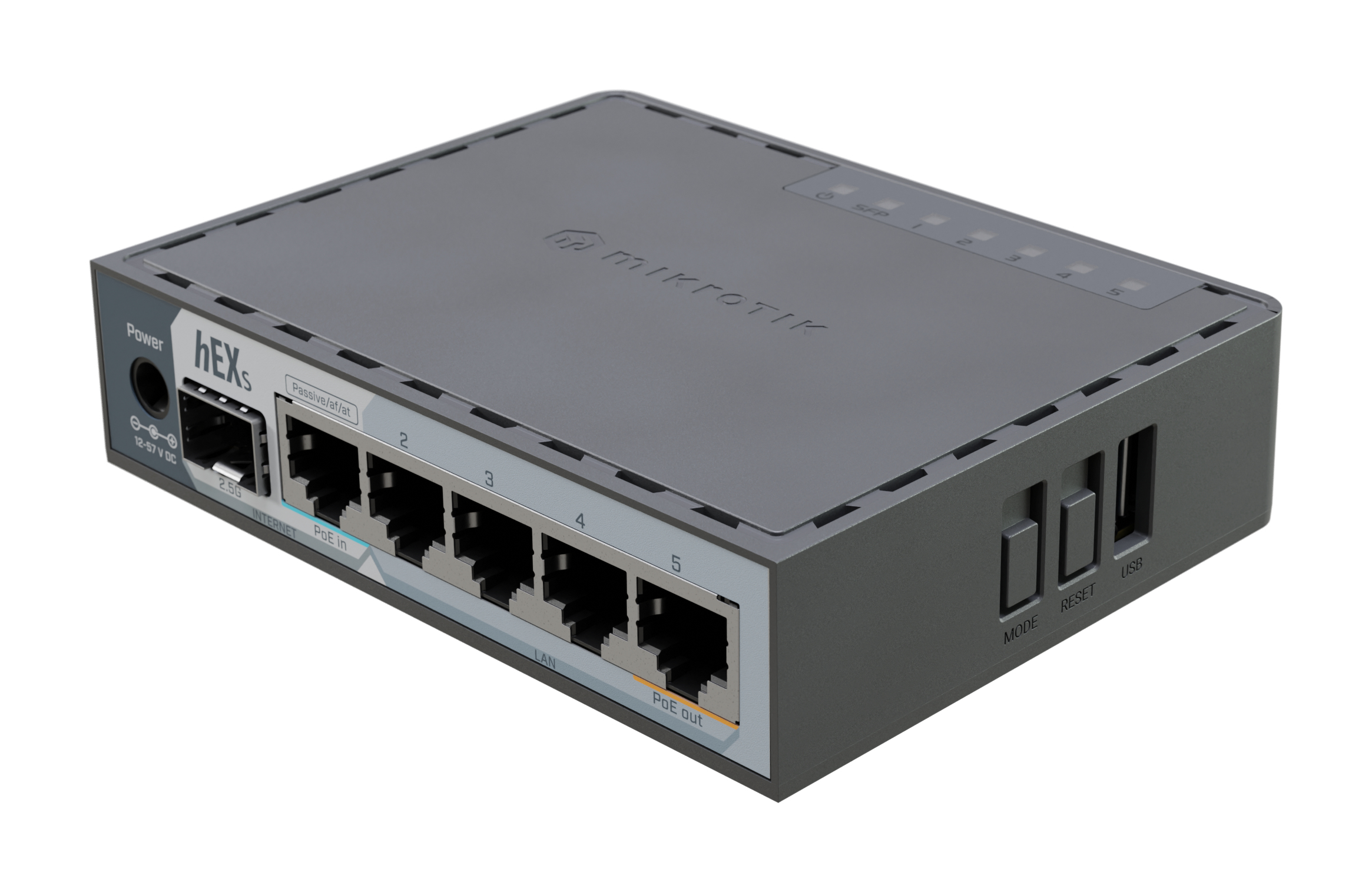 MikroTik hEX S 2025 Edition Router 1 Gbps Schwarz
