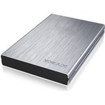 ICY BOX IB-241WP Gehaeuse mit USB 3.0 fuer 6,35cm 2.5" mit Schreibschutz-Schalter und Festplattenhoehe bis 9,5 mm (60156)