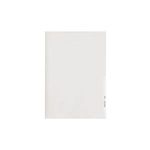 LEITZ Sichthülle Premium, A4, PVC, glasklar, 0,15 mm oben und seitlich offen, dokumentenecht, Hartfolie (4106-00-02)