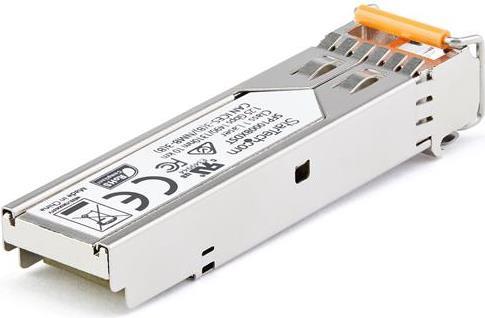 StarTech.com SFP1GBX40UES Transceiver Modul (Dell EMC SFP-1G-BX40-U kompatibel, SFP, 1 Gbit/s, 40 km, Single Mode, 1000Base-BX40 Upstream) (SFP1GBX40UES)