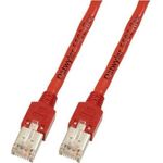 EFB-Elektronik RJ45 Patchkabel Cat.5e S/UTP PVC Dätwyler 5502 TM11 rot 0,15m Hersteller: EFB Elektronik (K8703.0,15)