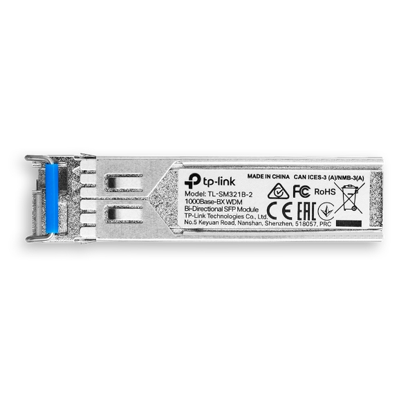 TP-Link TL-SM321B-2 SFP Transceiver-Modul WDM 1000Base-BX LC/UPC 10 km
