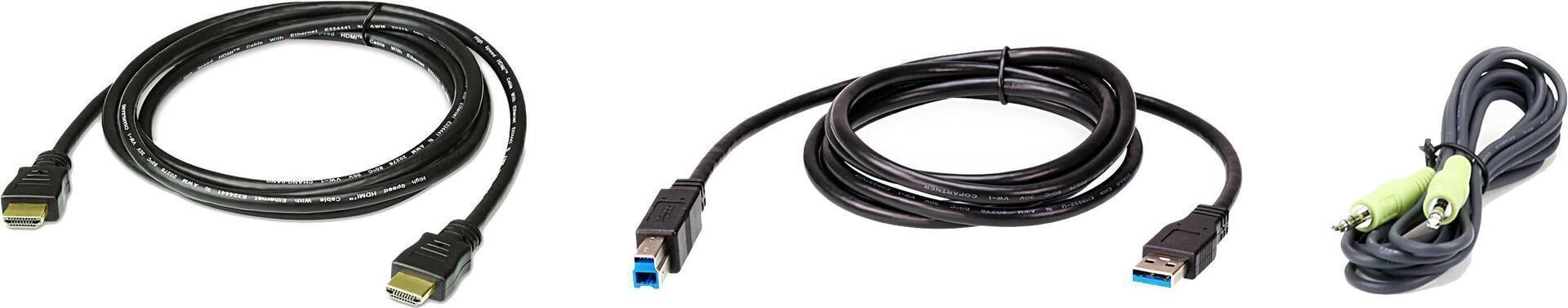 ATEN 2L-7D02UHX3 - Tastatur- / Video- / Maus- (KVM-) Kabelkit (2L-7D02UHX3)