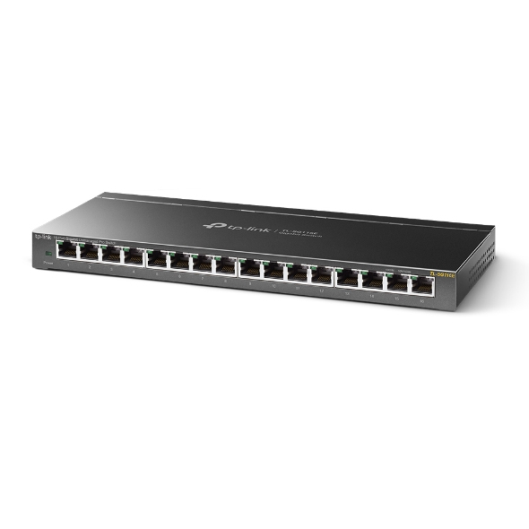 TP-LINK TL-SG116E 16-Port Gigabit Easy Smart Switch Schwarz