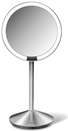 simplehuman Faltspiegel mit Sensor, 12 cm, wiederaufladbar, gebürsteter Edelstah (ST3004)