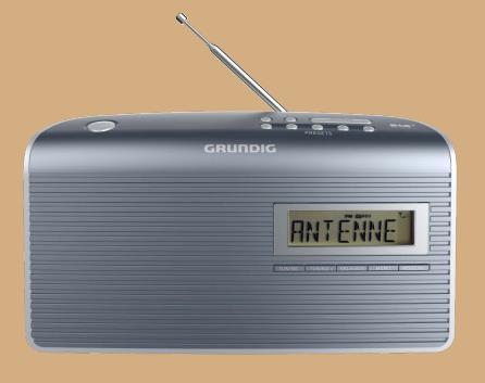Grundig MUSIC7000XDAB+GS Radio Tragbar Digital Grau (GPR1260)
