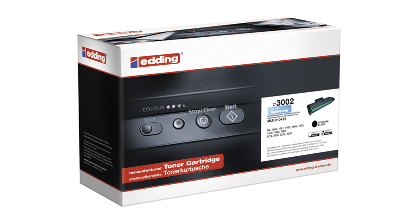 Edding EDD-3002 1500Seiten Schwarz Lasertoner / Patrone (18-3002)