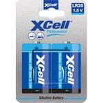 XCell Mono D -Batterie Alkali-Mangan 2 St. - Mono (D) (136154)