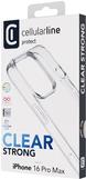 Cellularline Clear Strong Case iPhone 16 Pro Max (CLEARDUOIPH16PRMT)