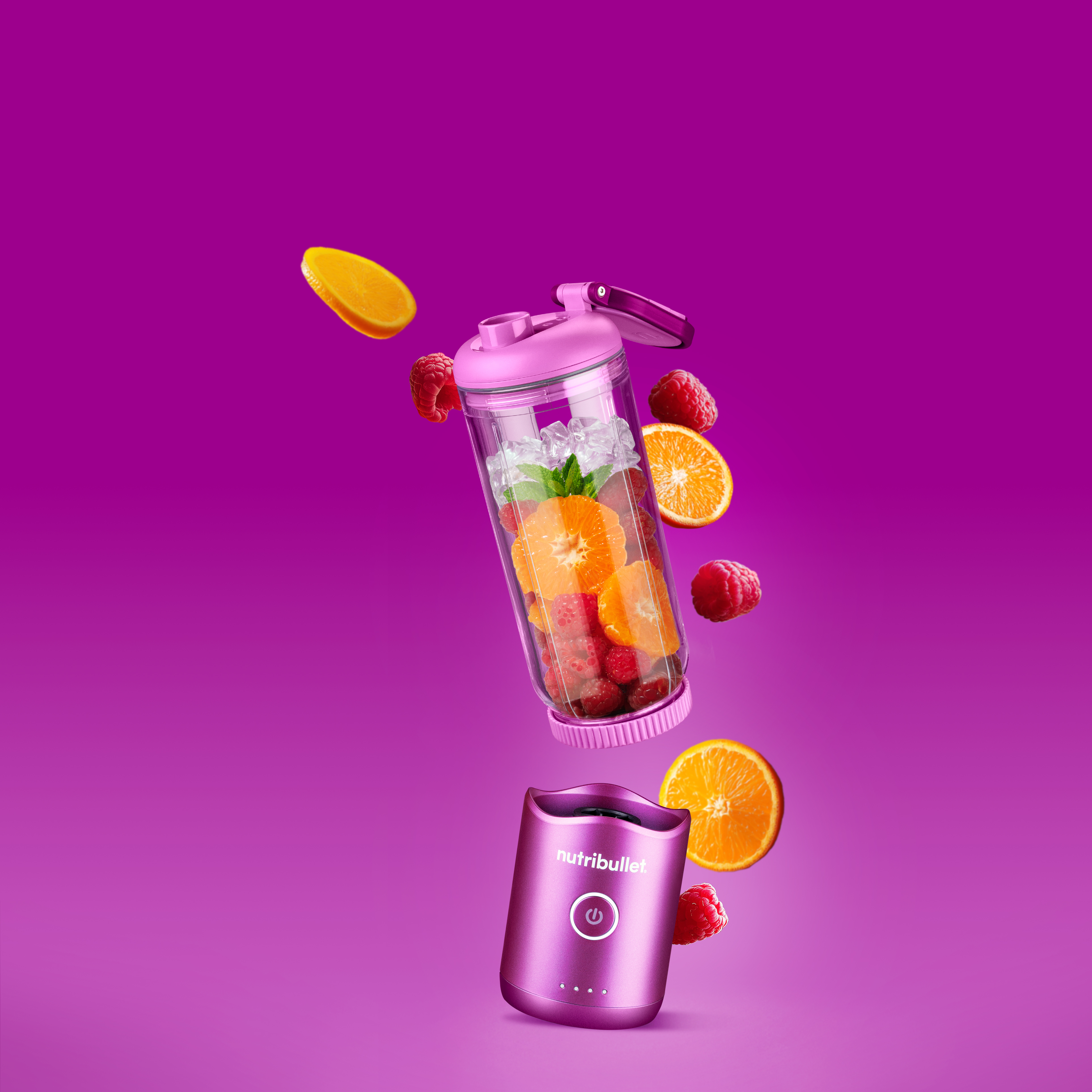 Nutribullet Flex NBP013VT Standmixer 0,59 l Tragbar mit Akku Violett