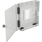 Delock LWL Wandbox fur 4 x SC Simplex oder LC Duplex Adapter Metallgehäuse (90716)