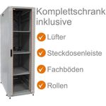 IT-BUDGET 19"-Netzwerkschrank SRK (90ITB19SRK3868GG)