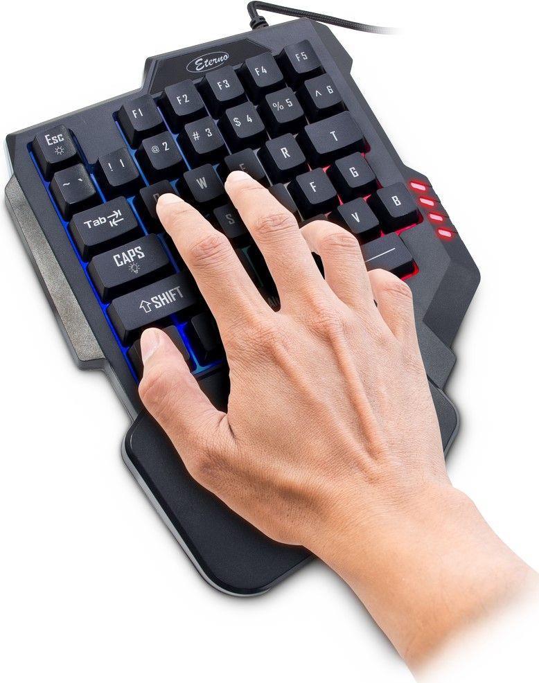 INTER-TECH KB-3035 RGB GamingKeypad 35 Tasten drei RGBmodi waehlbar FN-Taste fuer Multimediabefehle (88884112)