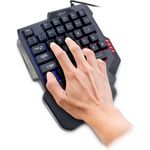 INTER-TECH KB-3035 RGB GamingKeypad 35 Tasten drei RGBmodi waehlbar FN-Taste fuer Multimediabefehle (88884112)