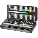 Goobay 77839 - Elektrischer Präzisionsschraubendreher m. Akku 50 teilig LED (77839)