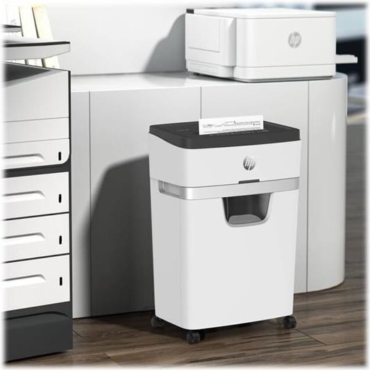 HP OneShred 12MC Aktenvernichter Mikroschnitt 2 x 15 mm Weiß