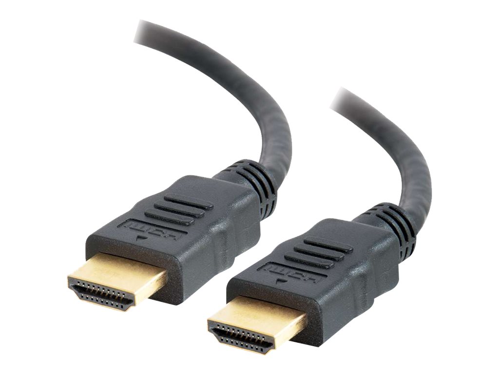 C2G High Speed HDMI-Kabel mit Ethernet 4K 60 Hz 4,5 m Schwarz