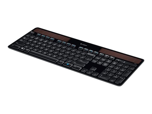 Logitech Wireless Solar K750 Kabellose Tastatur 2,4 GHz QWERTZ Deutsch Schwarz