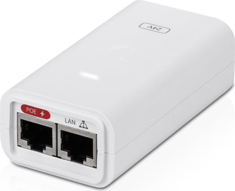 Ubiquiti POE Injector, 24VDC, 12W White (POE-24-12W-WH) (geöffnet)