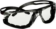 3M SecureFit Schutzbrille, Transparent, Polycarbonat (PC), Beschlaghemmend/Kratzfest (SF501SGAF-BLK-FM)