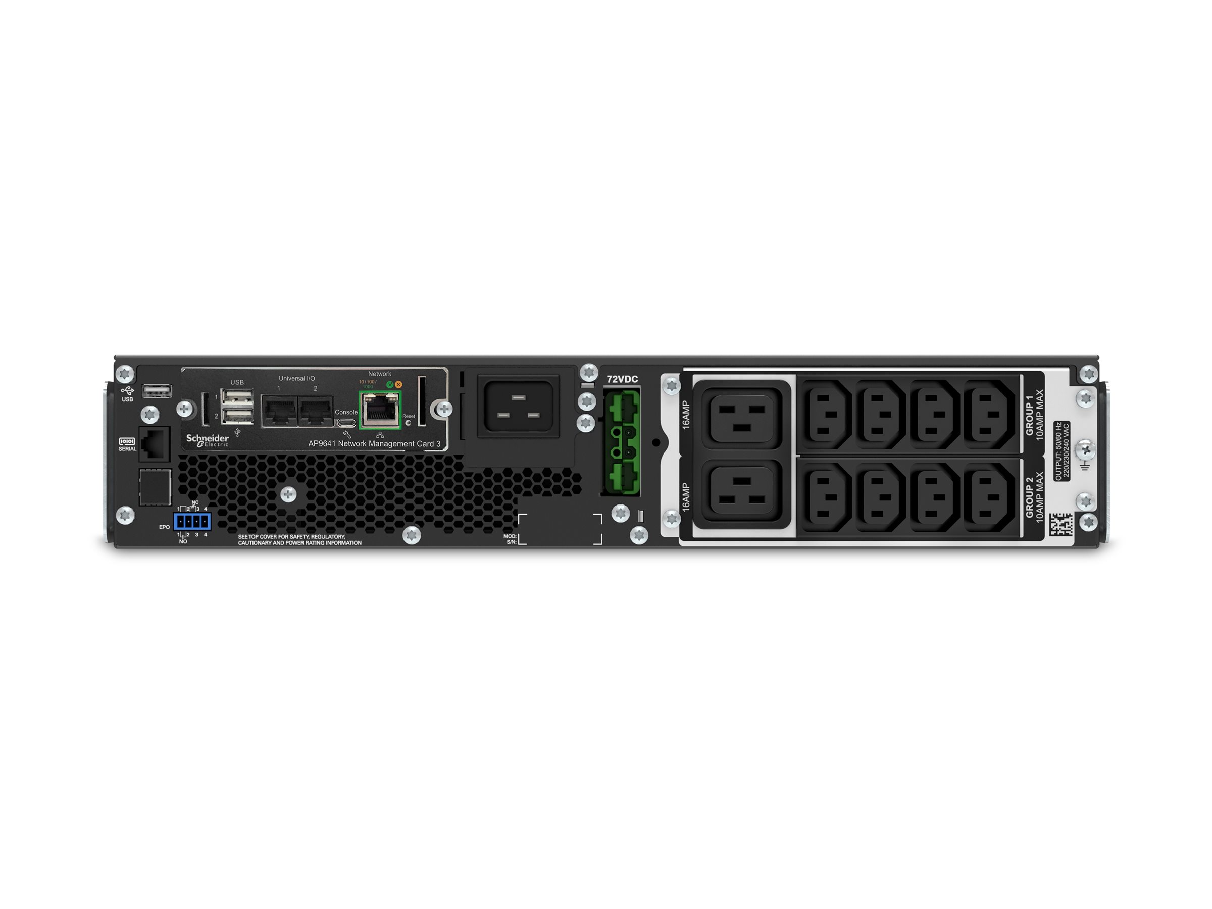 APC Smart-UPS SRT 2200VA RM 2200 VA 1980 W Schwarz