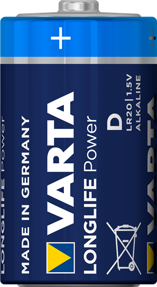 VARTA Longlife Power 4920 - Batterie 4 Stück LR20 - Alkalisch