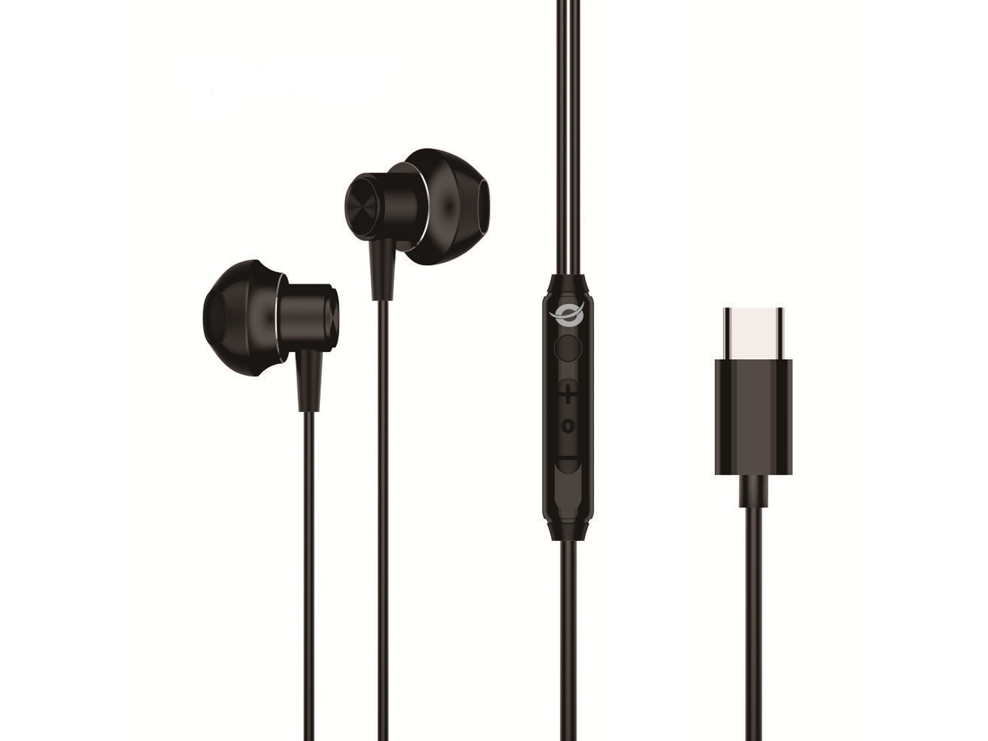 Conceptronic BRENDAN04B In-Ear Headset USB-C Kabelgebunden 1,2 m Schwarz