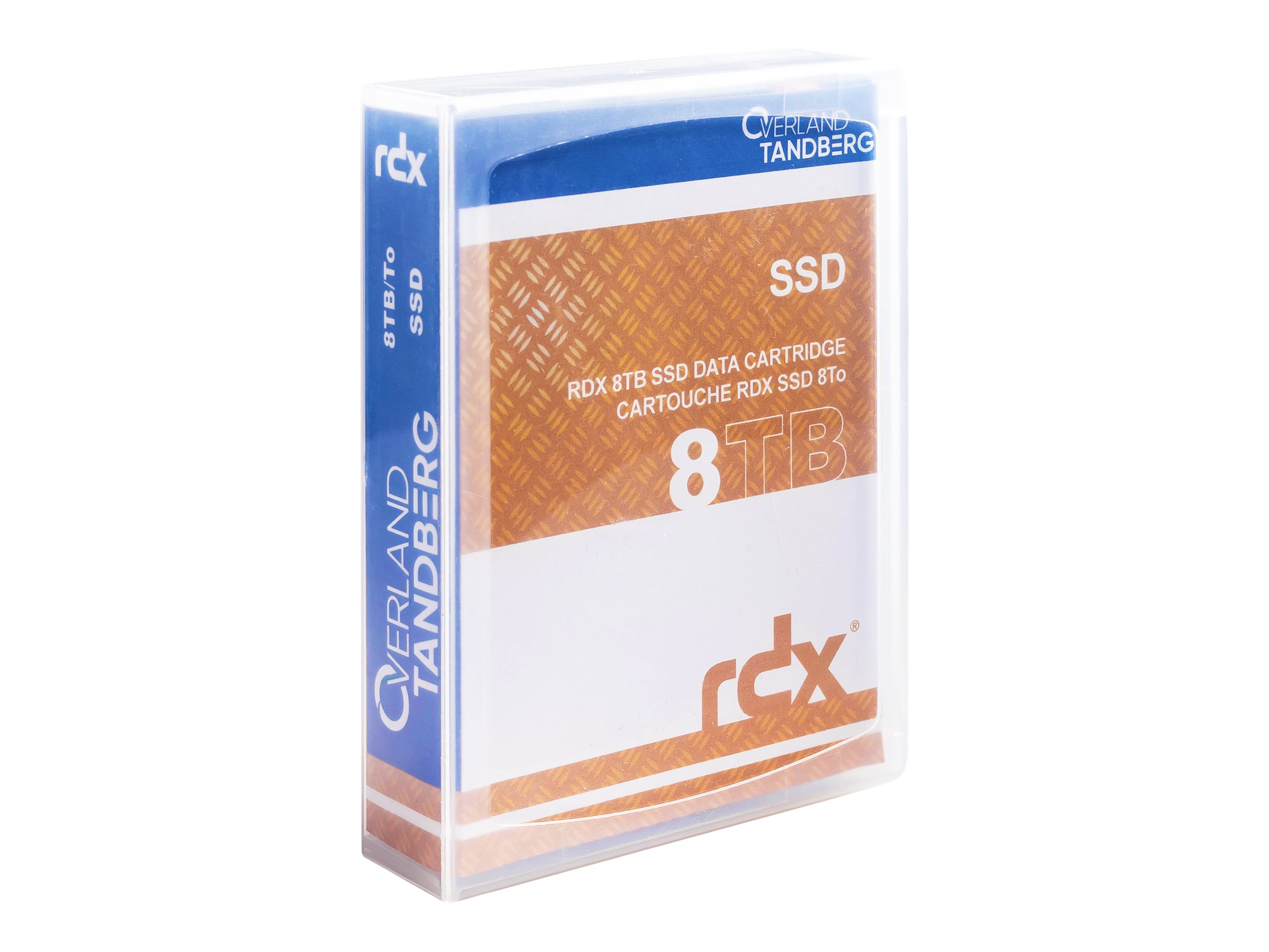 Overland-Tandberg RDX Quikstor RDX-SSD-Kassette 8 TB Schwarz