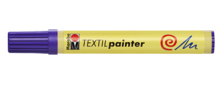 Marabu Textil Painter 251 Textilmarker Rundspitze 2–4 mm Violett