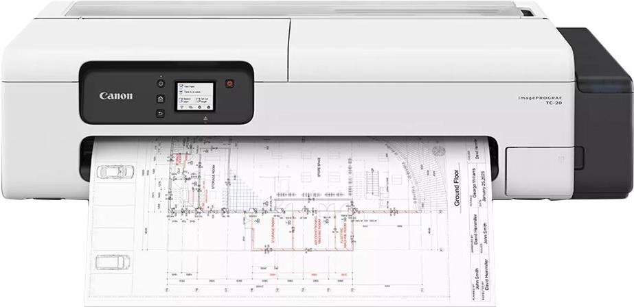 Canon imagePROGRAF TC-20 Großformatdrucker 24" 2400 x 1200 dpi Schwarz, Weiß