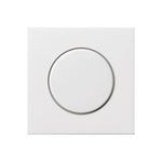 GIRA Abdeckung Dimmer Flächenschalter Reinweiß 0650112 (0650112)
