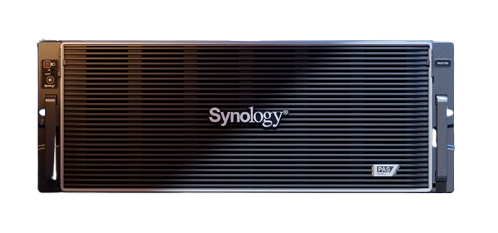 Synology PAS7700 48-Bay Speicherserver AMD EPYC 7443P 64 GB RAM 4U Rack Schwarz