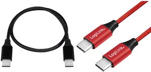 Logilink USB-Kabel USB-C (M) bis USB-C (M) (CU0156)