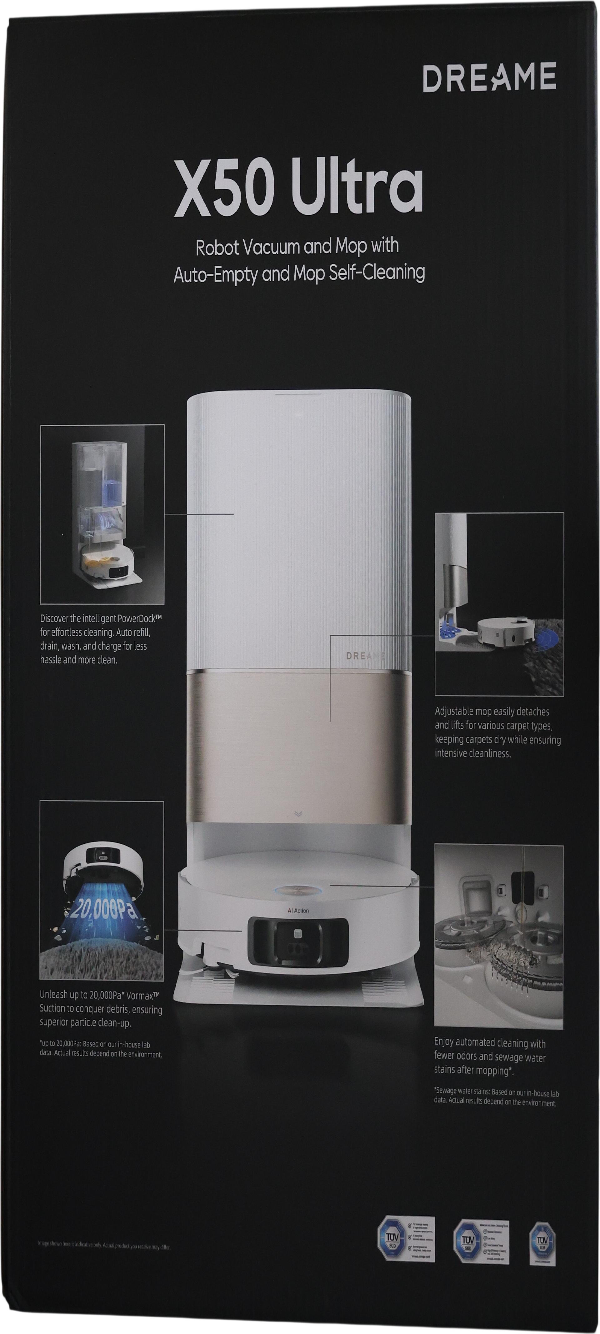 Dreame Vacuum Cleaner X50 Ultra white RLX85CE-6-WH RLX85CE6WH (RLX85CE-6-WH) (RLX85CE-6-WH)