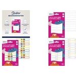 Avery Zweckform 36 Namensetiketten farbsortiert (ETVET36A)